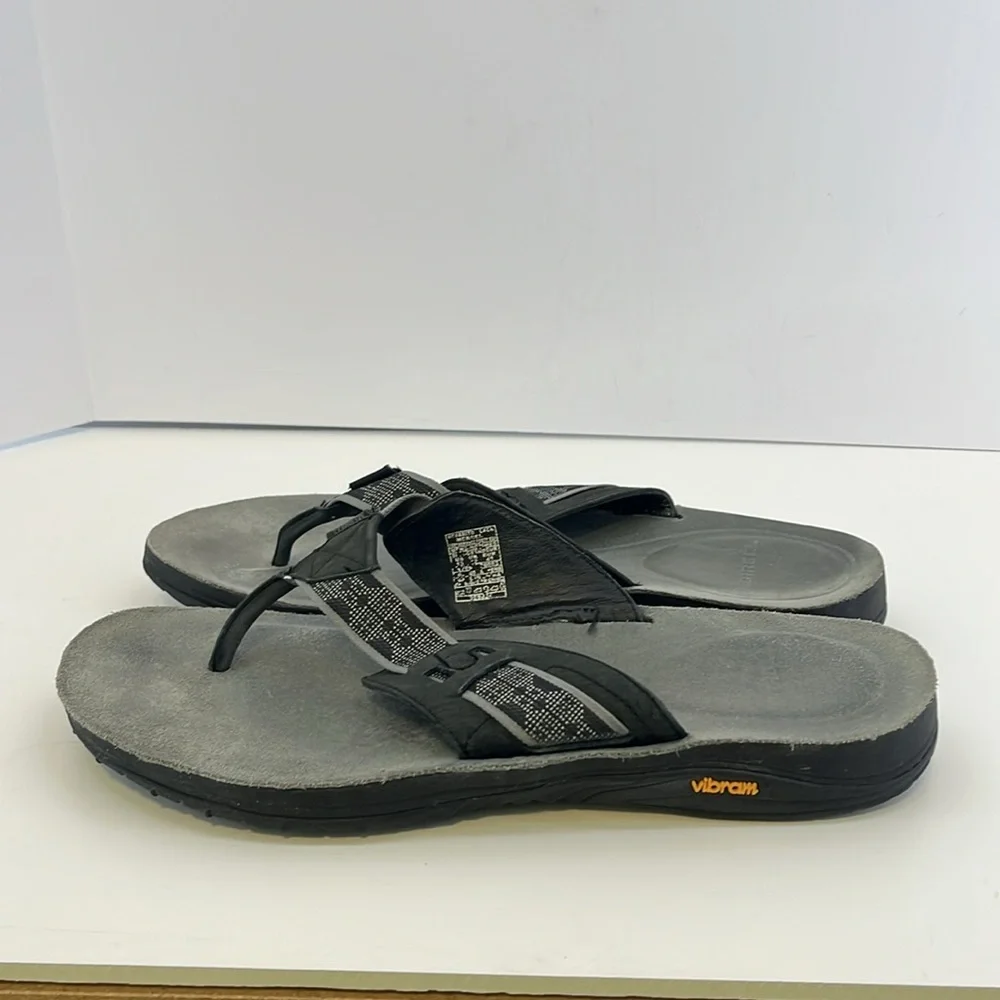 Merrell Rosarita Black & Gray Flip Flop Sandals - Men’s Size 13